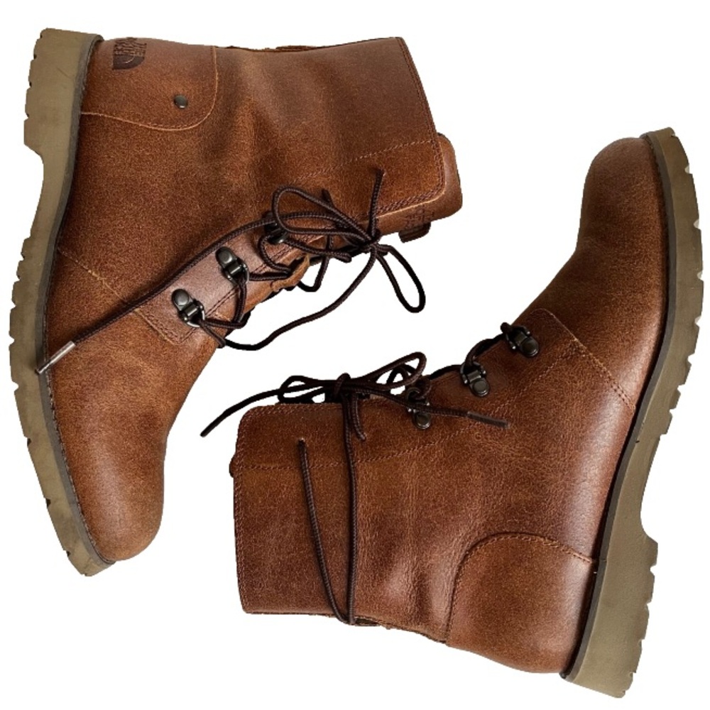 The North Face Women’s 9 Ballard Lace II Lug Boots Combat Hike Waterproof EUC - Picture 3 of 9